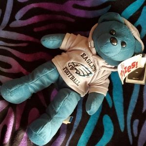 NFL Eagles Football Teddy Bear